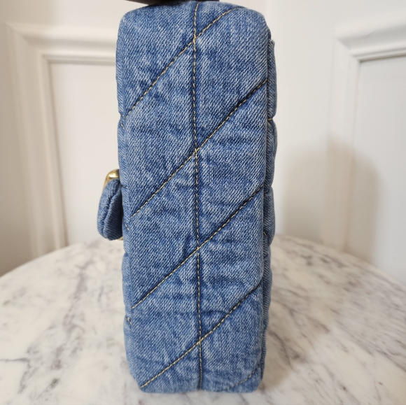 Coach Quilted Denim Tabby 20 - Picture 5 of 9